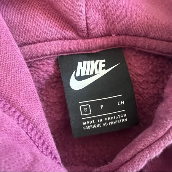 Nike Air Women’s Purple Faded Athletic Casual Gym Workout Pullover Hoodie - Picture 7 of 8